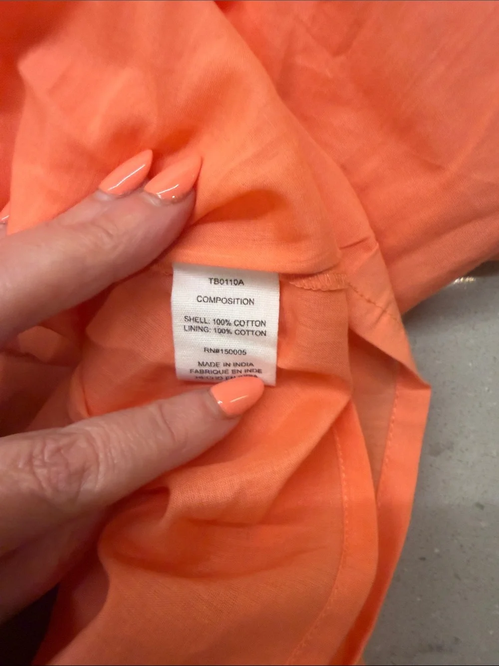 dRA matching set smocked Midi Skirt and cropped top in Coral Orange